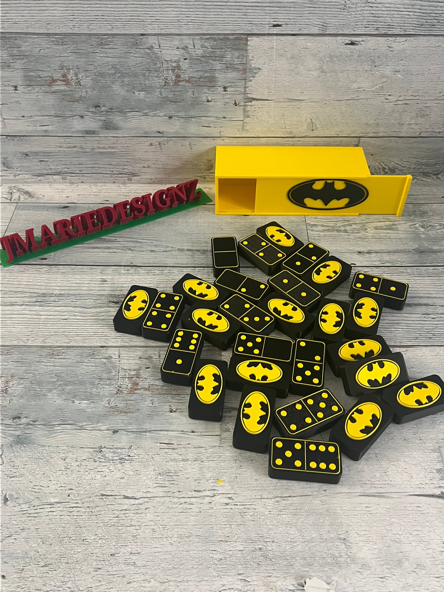 Custom 3D Printed Domino Set