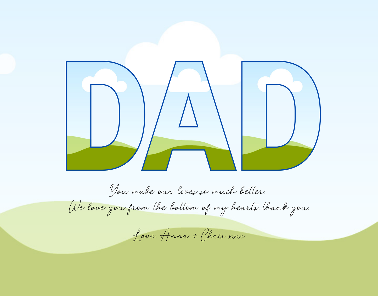 Dad Photo Frame