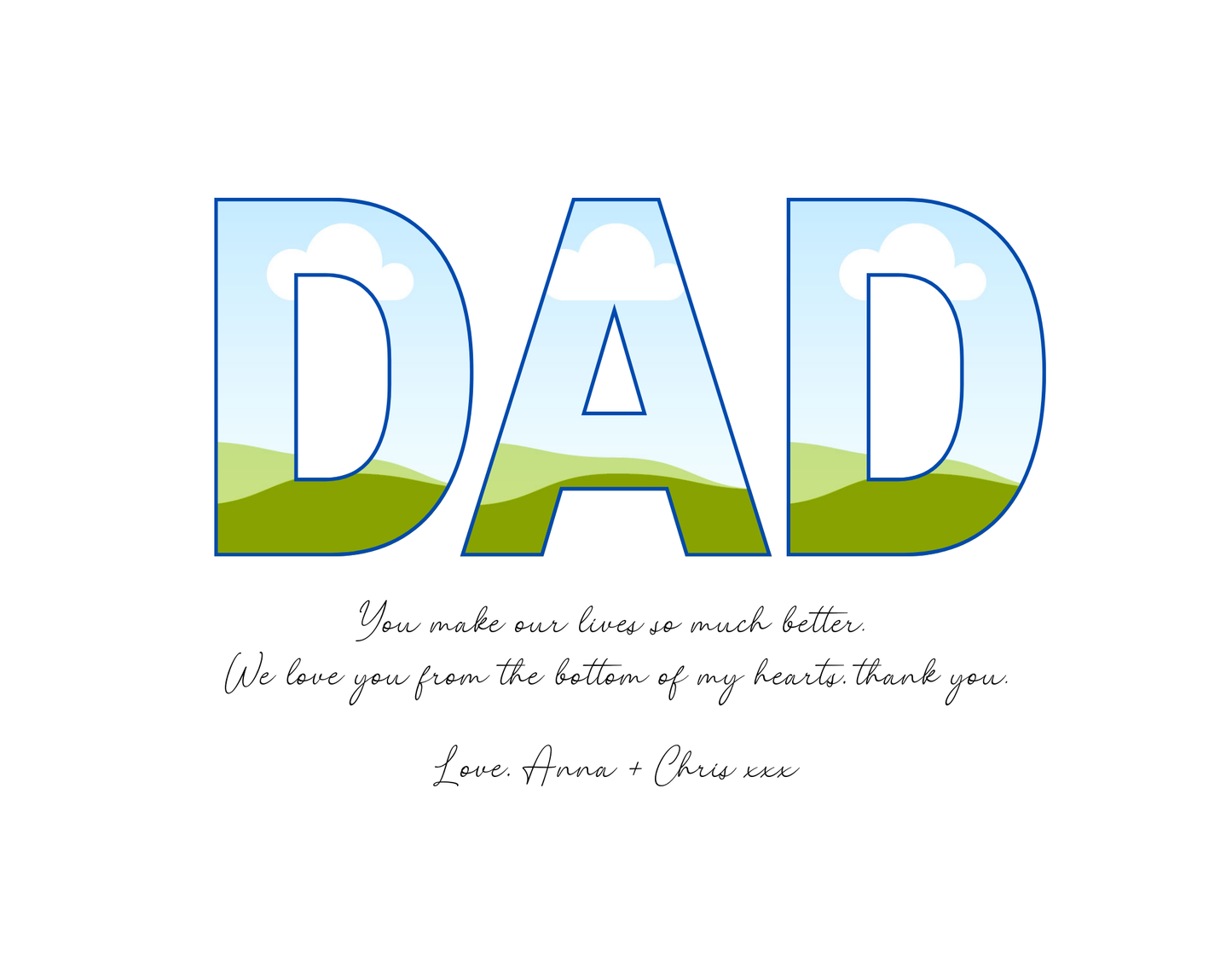 Dad Photo Frame