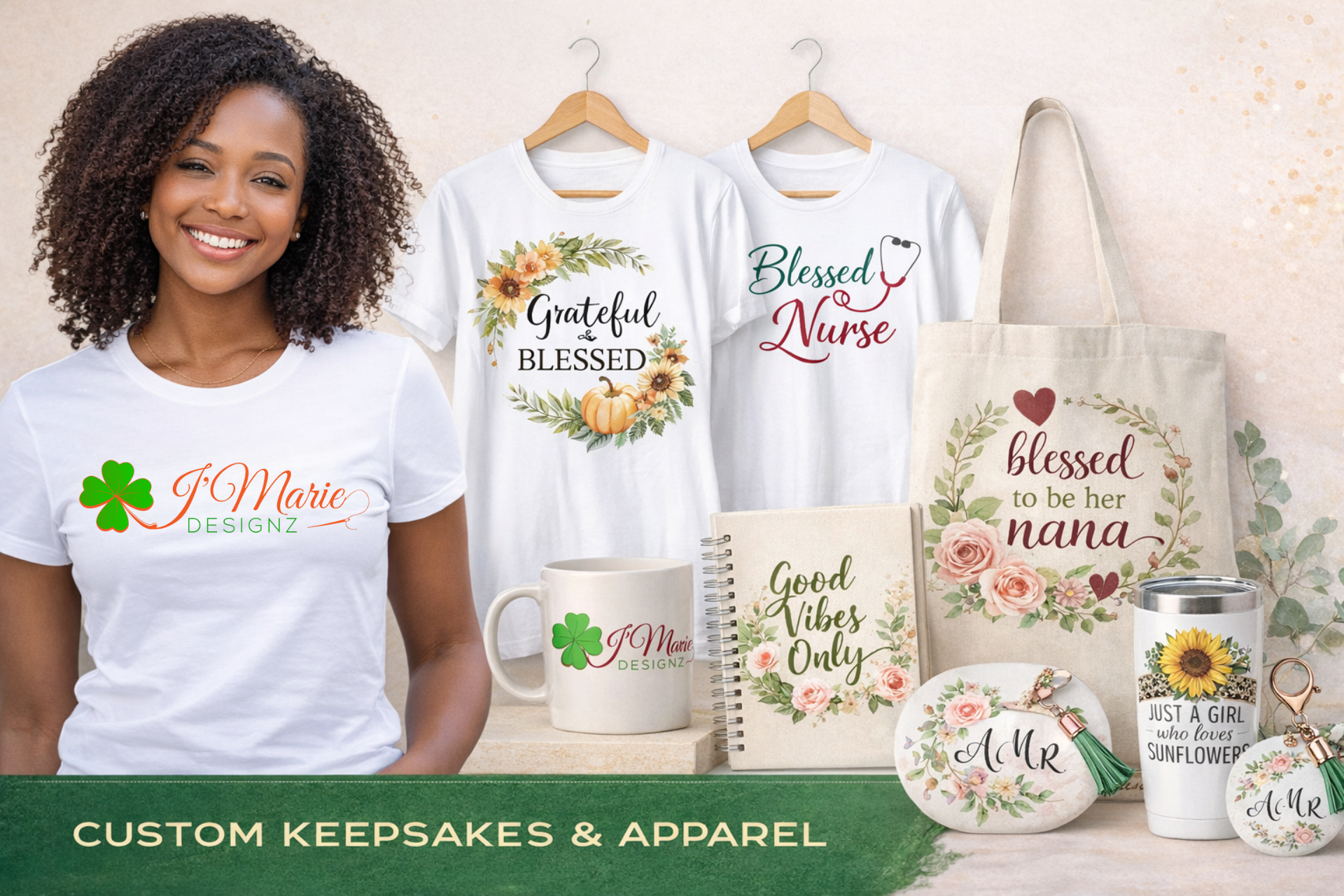 Custom Personalized Gifts & Home Decor | J'Marie Designz