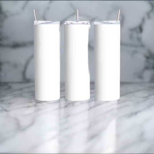 Custom Made to Order Personalized 20oz Tumblers with Straw