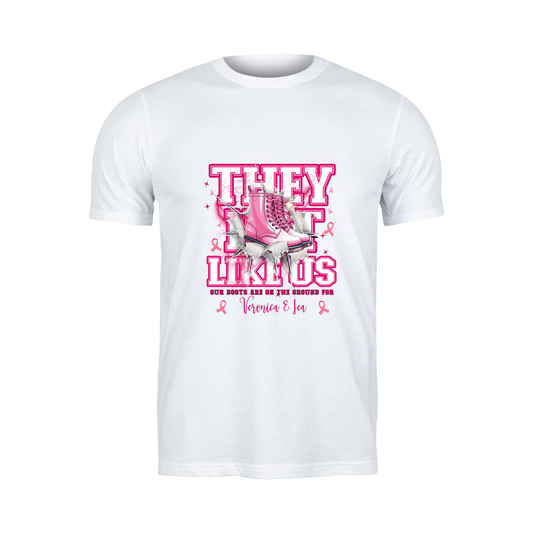 They Not Like Us – Breast Cancer Awareness Shirt