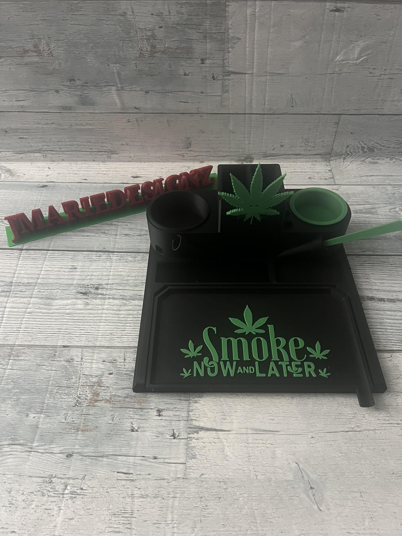 Custom 3D Printed Rolling Tray Station | Personalized