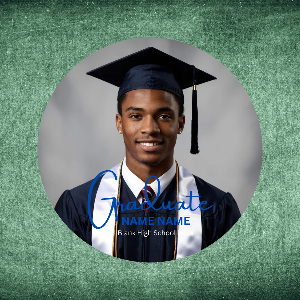 Custom Graduation Buttons (Pack of 12)