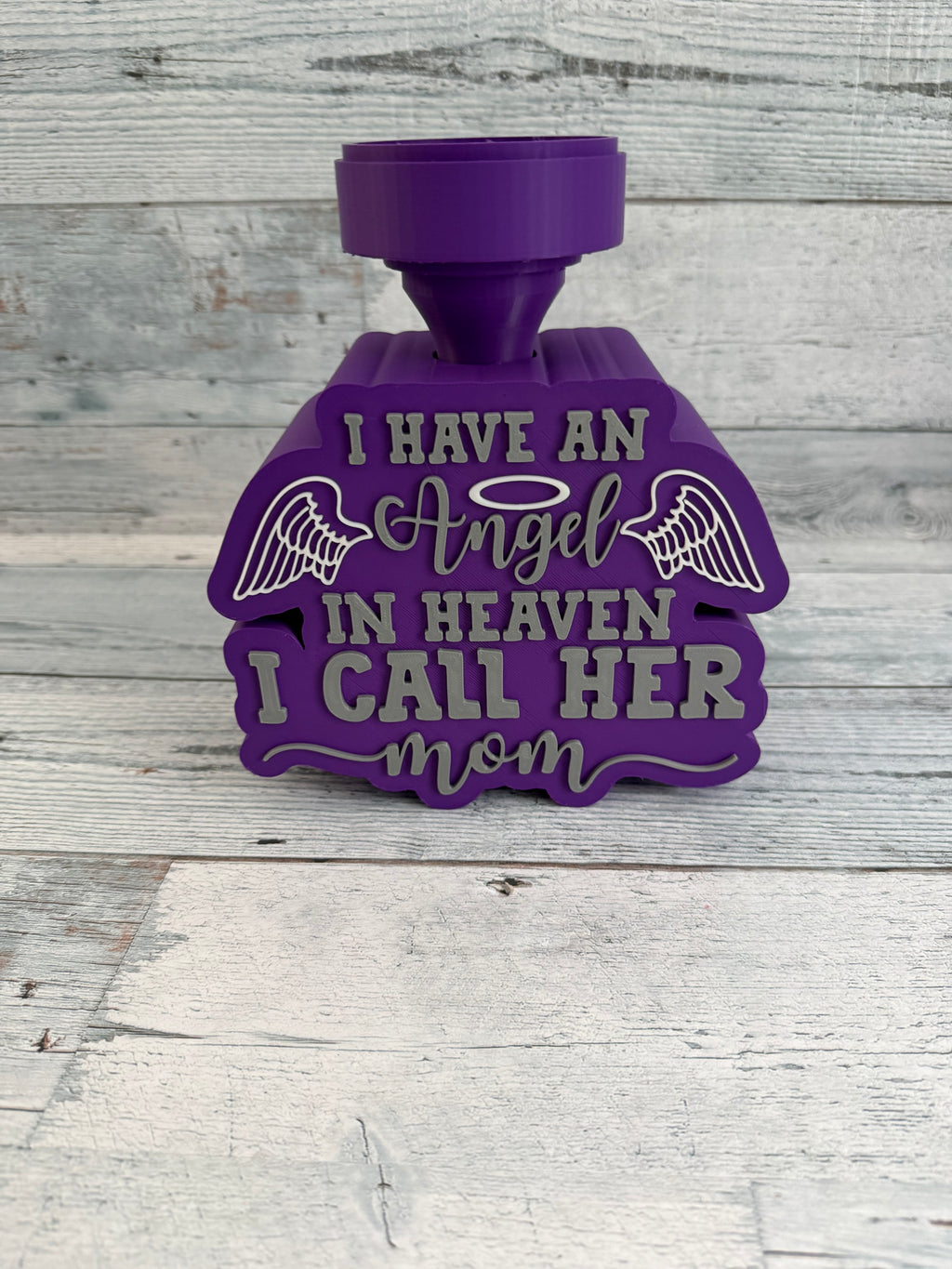 I Have an Angel in Heaven Memorial Lamp