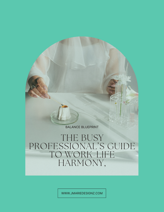 Balance Blueprint: The Busy Professional’s Guide to Work-Life Harmony Ebook