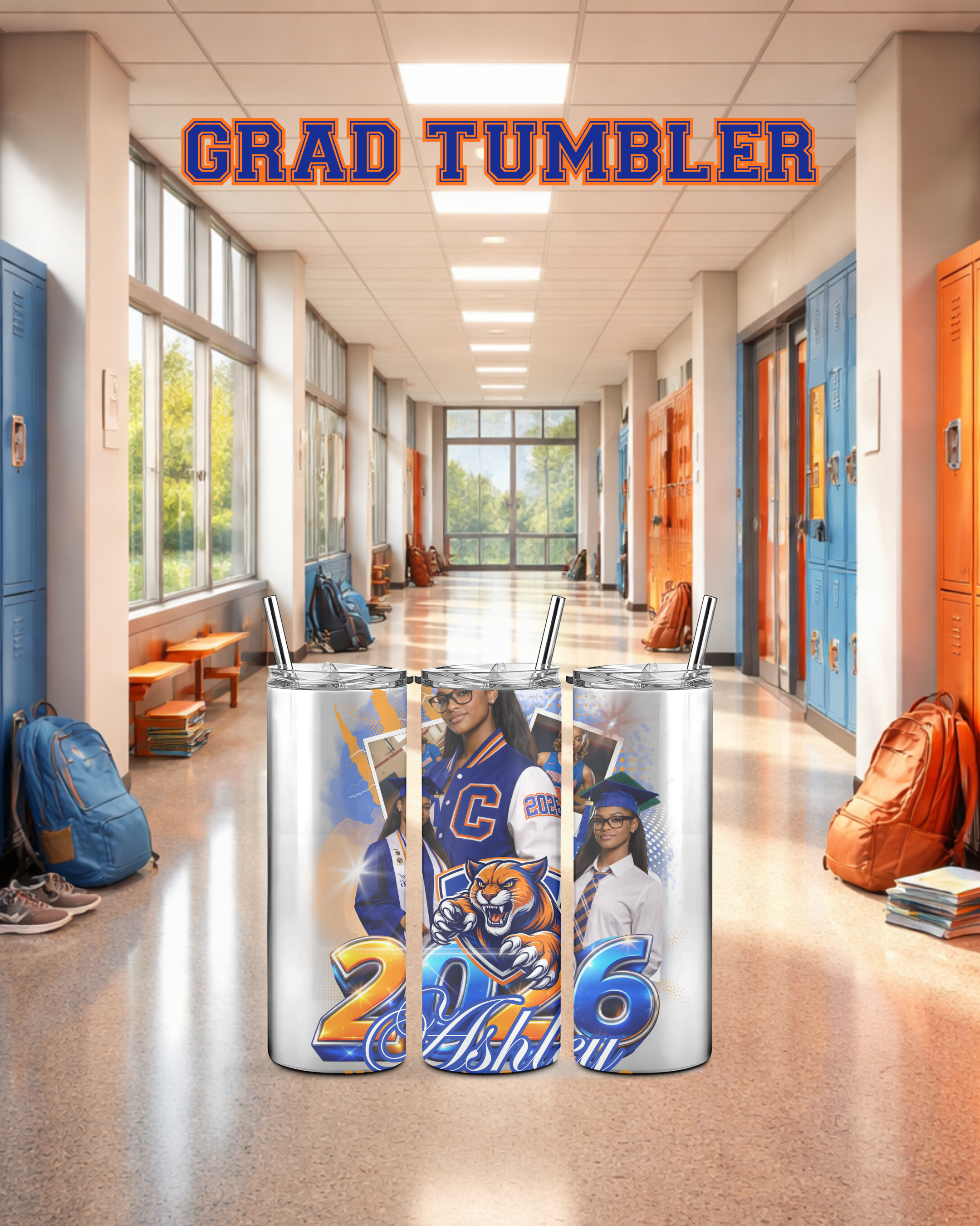 Custom Graduation Tumbler