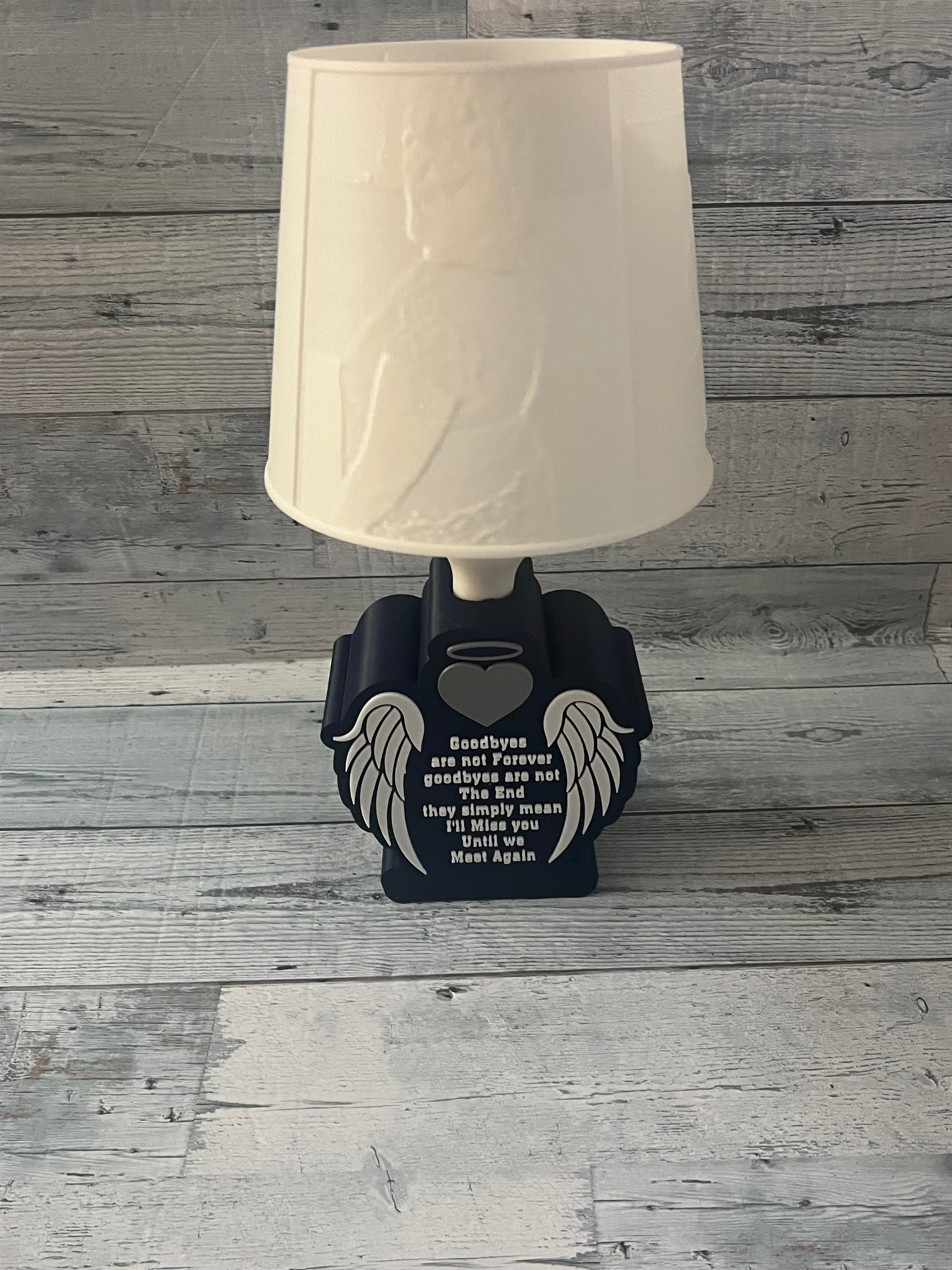🕯️ Custom 3D Photo Lamp – Personalized Memorial or Keepsake Light