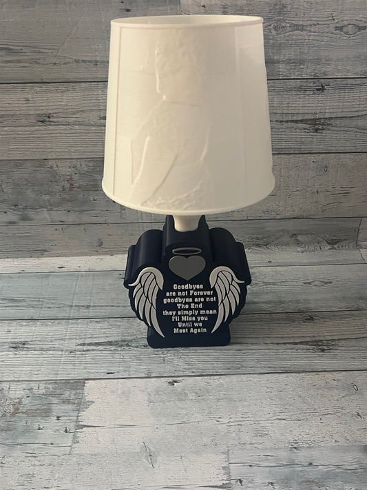 🕯️ Custom 3D Photo Lamp – Personalized Memorial or Keepsake Light