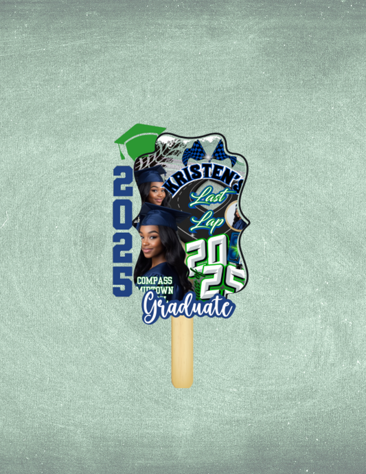 Custom Graduation Fans (Pack of 4)