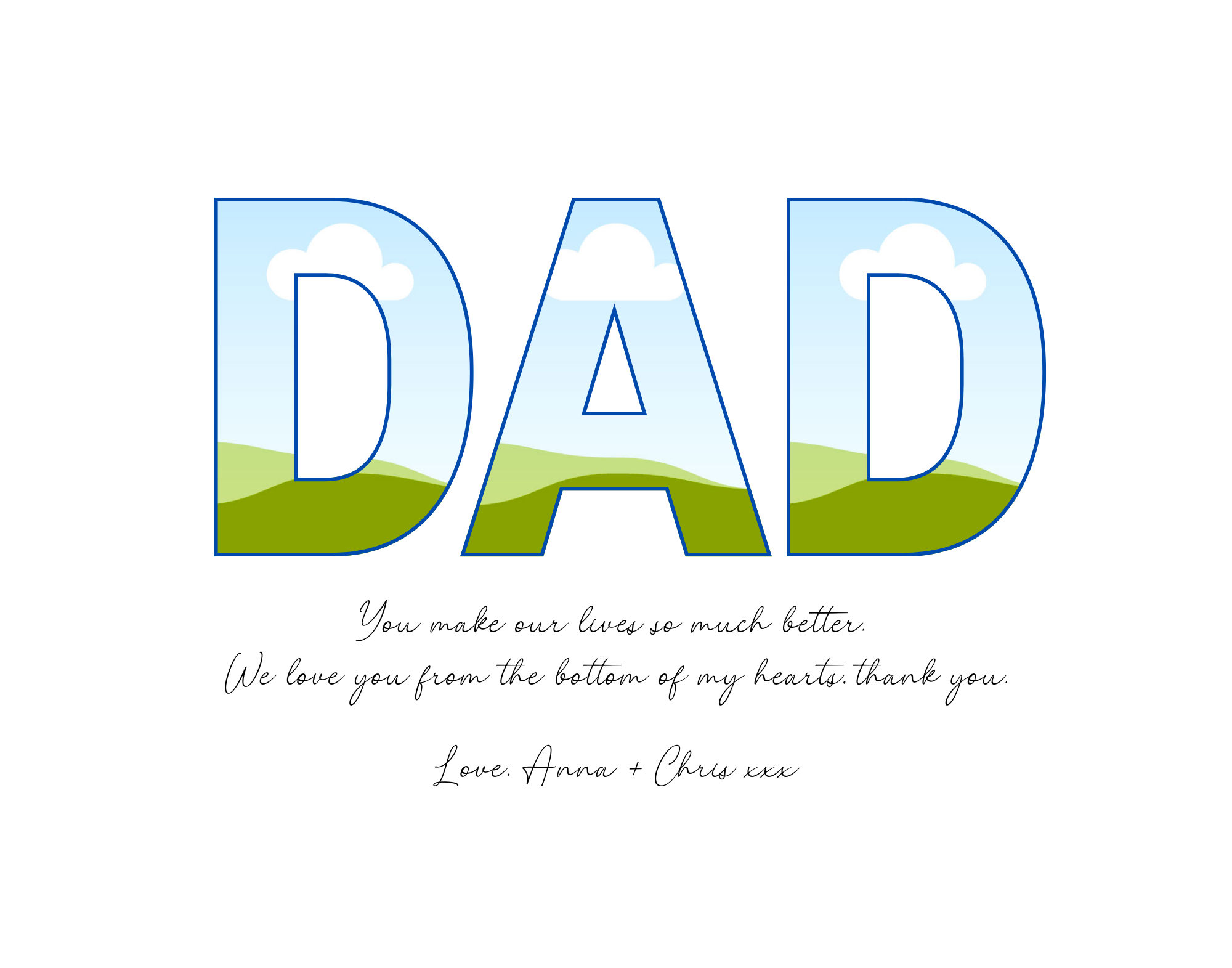 Dad Photo Frame