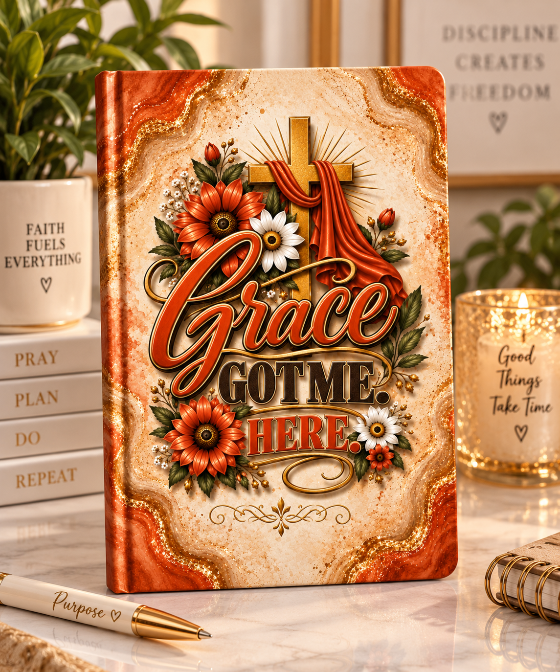 Grace Got Me Here PNG Bundle | Christian Digital Designs