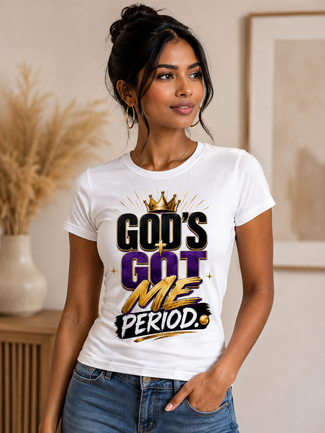 God’s Got Me Period PNG Bundle | Christian Digital Designs