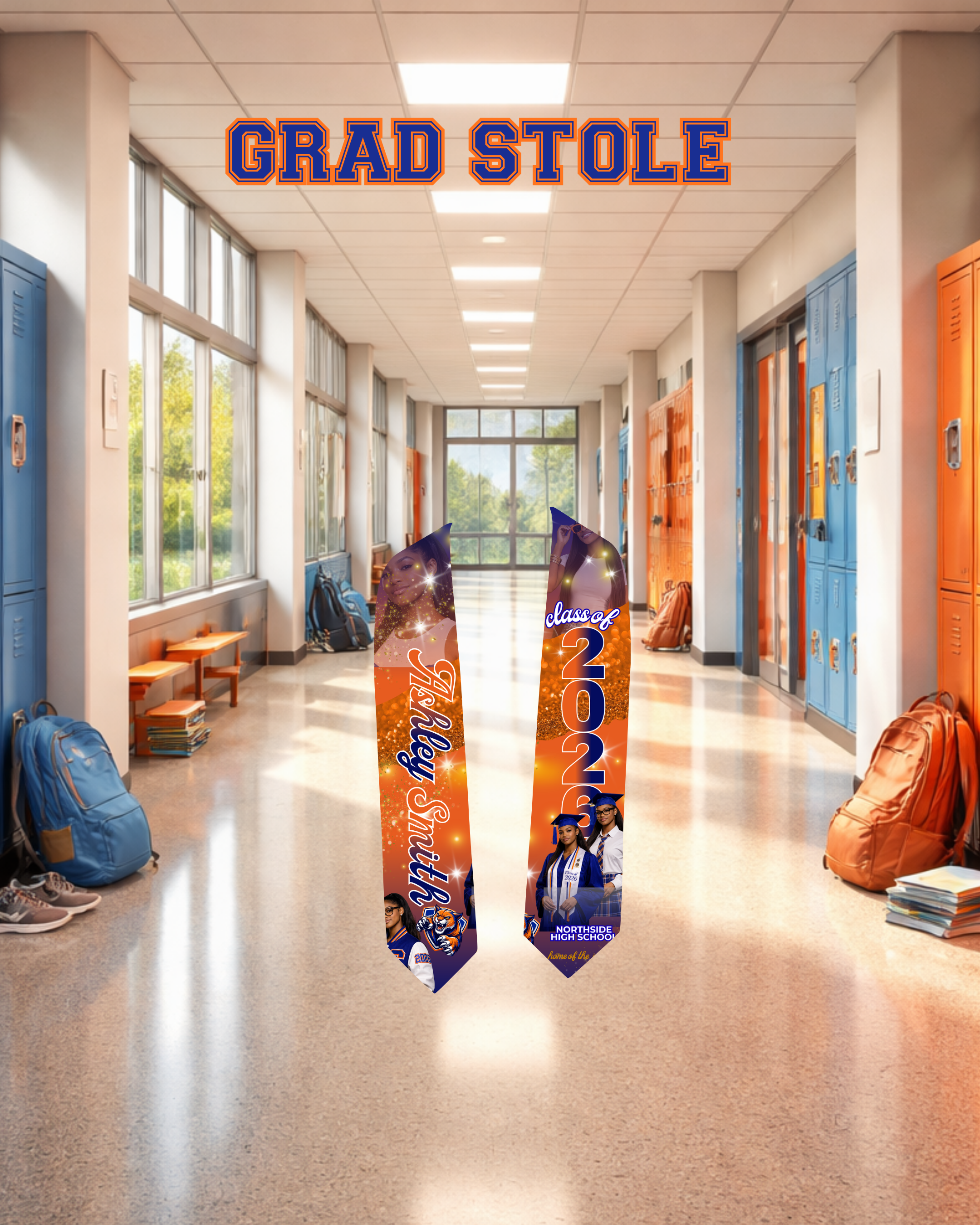 Custom Graduation stole