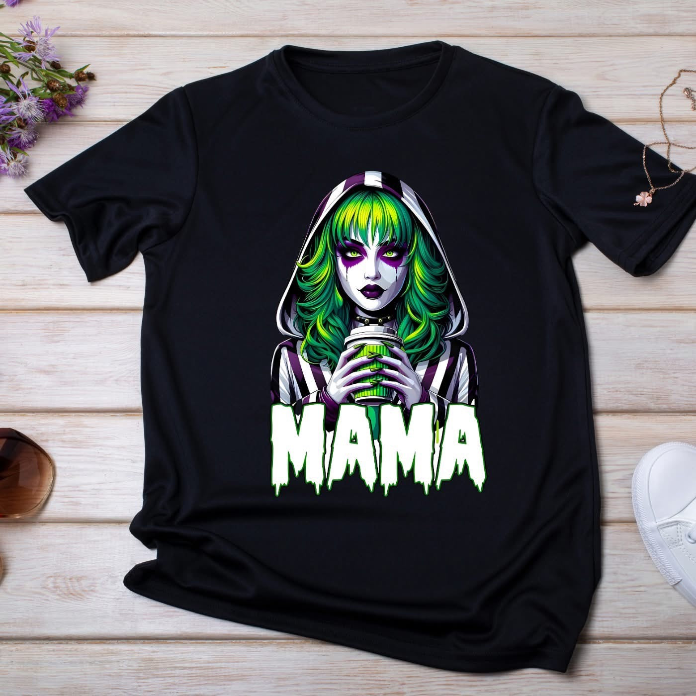 Spooky Mama Halloween Graphic Tees – Multiple Styles