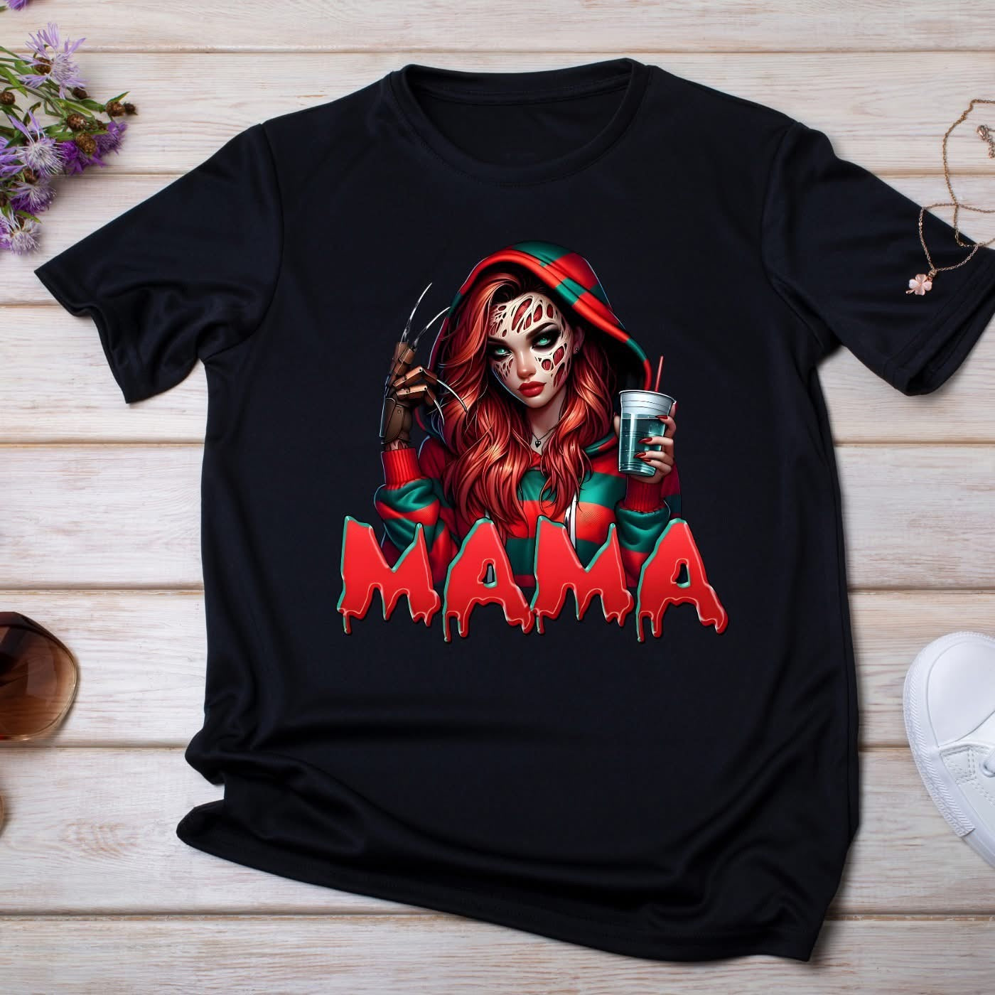 Spooky Mama Halloween Graphic Tees – Multiple Styles