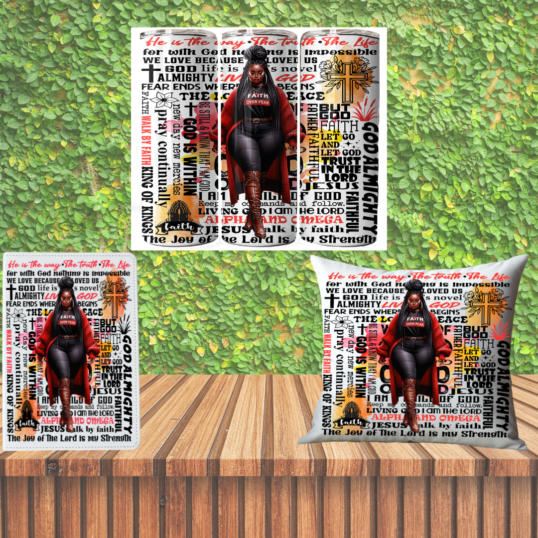 Journal, Tumbler & Pillow Bundle