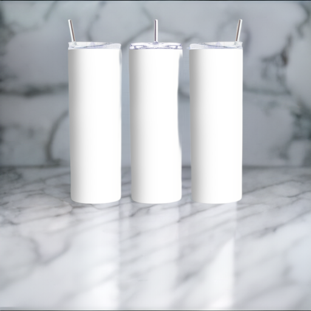 Custom Made to Order Personalized 20oz Tumblers with Straw