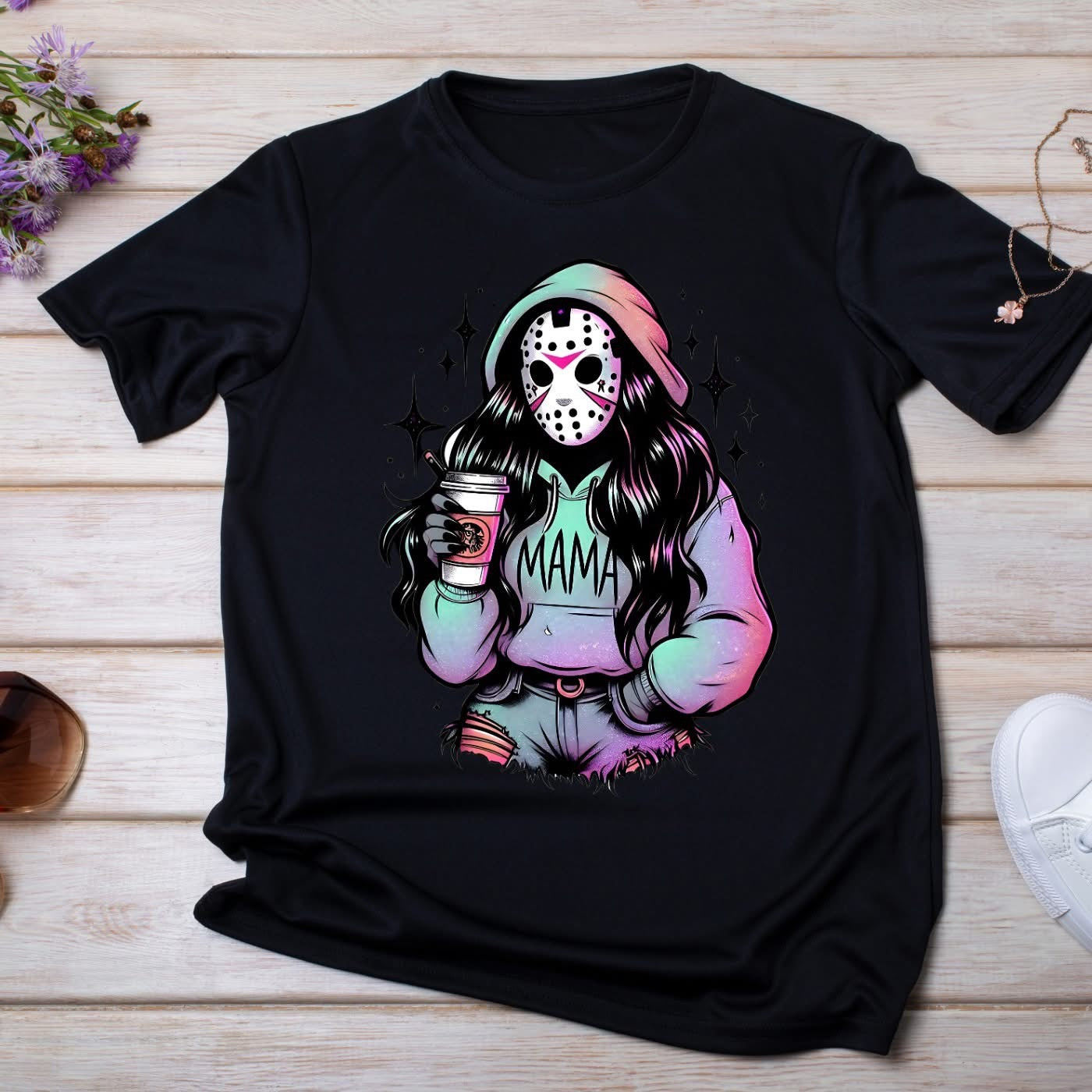 Spooky Mama Halloween Graphic Tees – Multiple Styles
