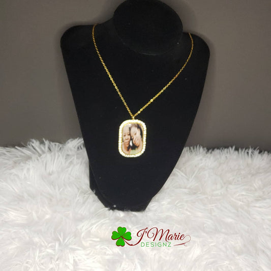Custom Sublimation Necklace Pendant